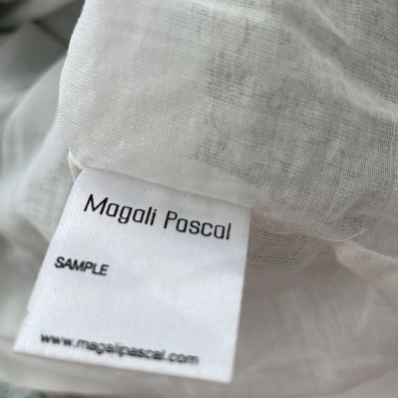 Magali Pascal Petal Dress Ruffle Puff Sleeve in Eden Print Size Small - Picture 11 of 12